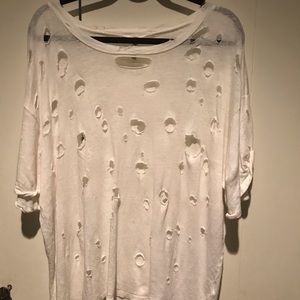 Emma and Sam White Trendy T-shirt